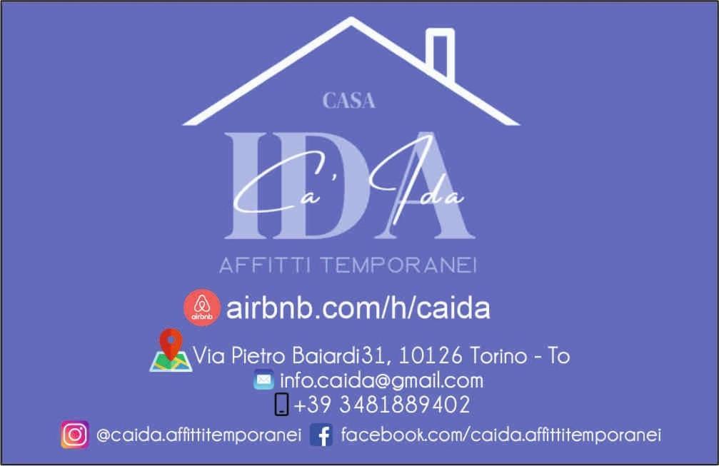 Ca' Ida - Affitti Temporanei Lejlighed Torino Eksteriør billede